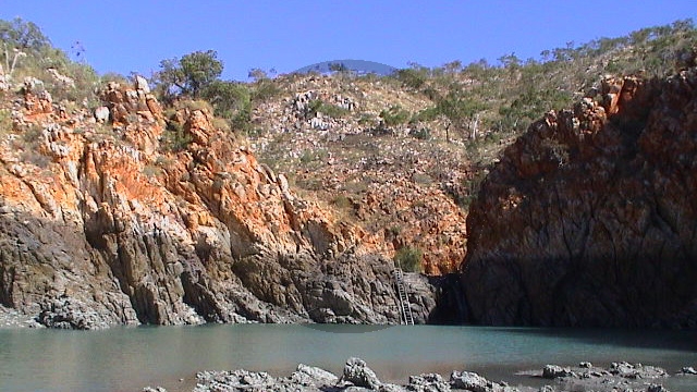 067_Kimberley Cruise - Crocodile Creek bei Niedrigwasser (WA-2003-089).jpg