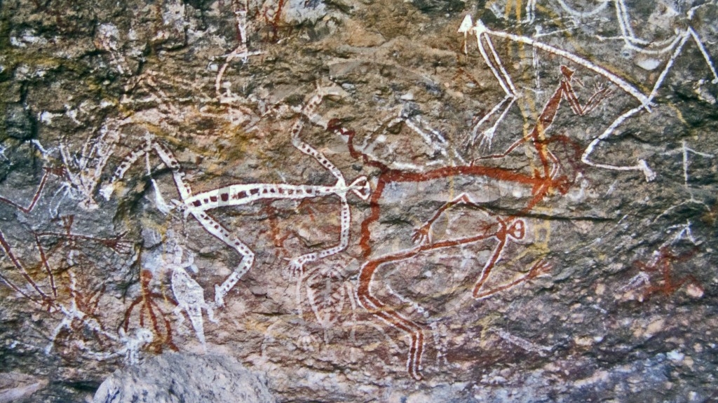 Kakadu Nationalpark - Nourlangie Rock - Felsmalerei_2.jpg