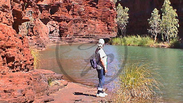 Karijini National Park - Kalamina Gorge, Christa (2003-167).jpg